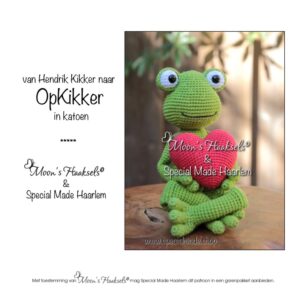 Aanvulling om van Hendrik een OpKikker te maken, Scheepjes Little Darling (zonder patroon van de kikker)